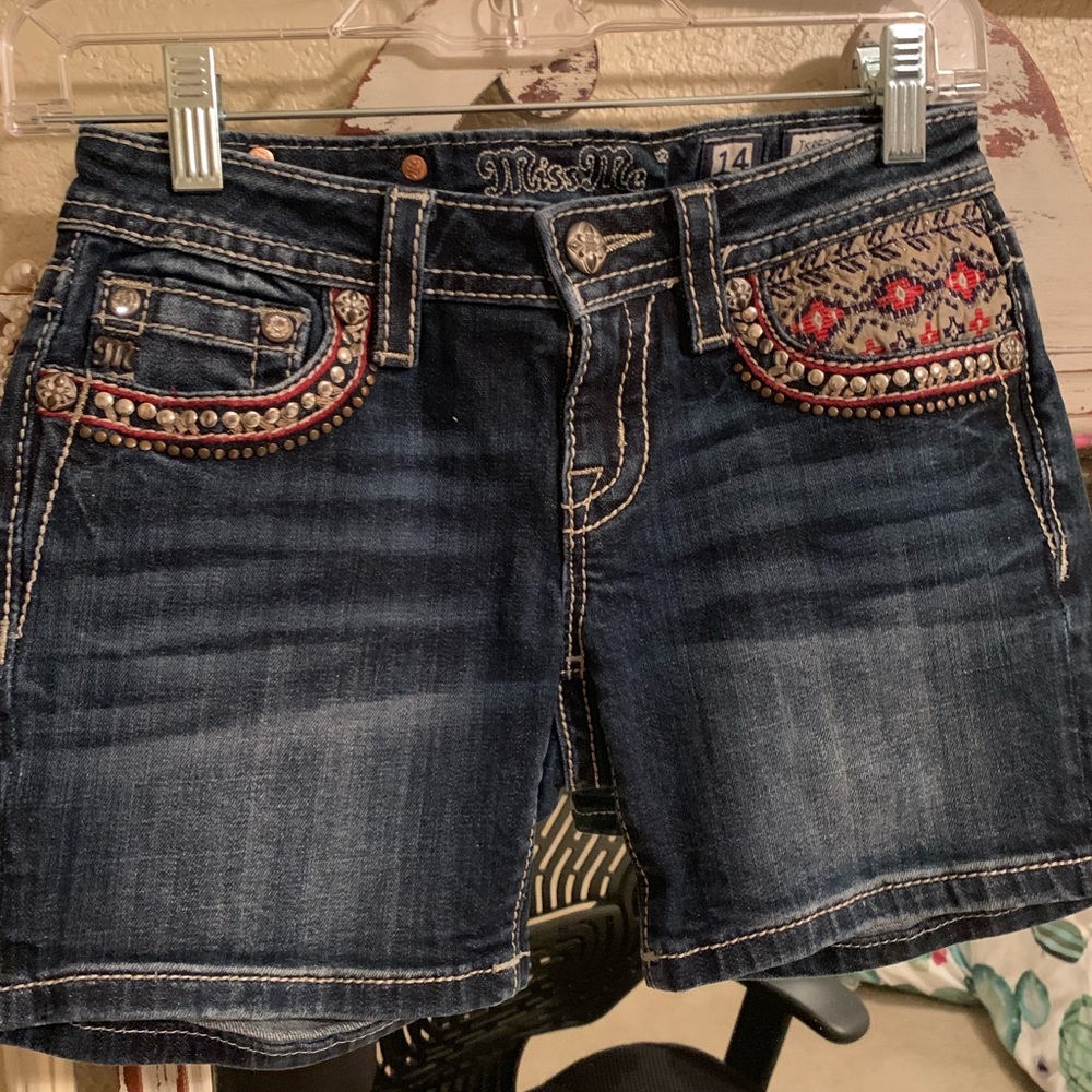 Miss Me Shorts Sz 14 Girls